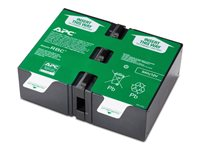 APC Replacement Battery Cartridge #124 - UPS-batteri - 1 x batteri - Bly-syra - för P/N: BR1200G-RS, BR1500G-AR, BR1500G-RS, BX1500M, BX1500M-LM60, SMC1000-2UTW, SMC1000I-2UC APCRBC124