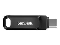 SanDisk Ultra Dual Drive Go - USB flash-enhet - 256 GB - USB 3.1 Gen 1 / USB-C SDDDC3-256G-G46