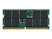 Kingston - DDR5 - modul - 32 GB - SO DIMM 262-pin - 4800 MHz / PC5-38400 - CL40 - 1.1 V - ej buffrad - on-die ECC KSM48T40BD8KM-32HM