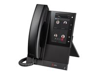 Poly CCX 500 - VoIP-telefon - med Bluetooth interface - SIP, RTCP, RTP, SRTP, SDP - 24 linjer - svart - GSA-handelskompatibel - TAA-kompatibel 849B5AA#AC3