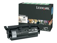 Lexmark - Extra lång livslängd - svart - original - tonerkassett LCCP, LRP - för Lexmark T654dn, T654dtn, T654n T654X04E