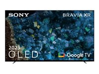 Sony Bravia Professional Displays FWD-55A80L - 55" Diagonal klass (54.6" visbar) - A80L Series OLED-TV - digital skyltning - Smart TV - Google TV - 4K UHD (2160p) 3840 x 2160 - HDR - blinkande ram - titansvart FWD-55A80L
