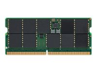 Kingston - DDR5 - modul - 16 GB - SO DIMM 262-pin - 4800 MHz / PC5-38400 - CL40 - 1.1 V - ej buffrad - ECC KTL-TN548T-16G