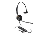 Poly EncorePro 515-M - EncorePro 500 series - headset - på örat - kabelansluten - USB-A - svart - Certifierad för Microsoft-teams 783R1AA