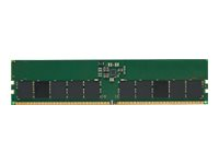 Kingston - DDR5 - modul - 16 GB - DIMM 288-pin - 4800 MHz / PC5-38400 - CL40 - 1.1 V - ej buffrad - ECC KTL-TS548E-16G