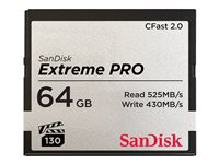 SanDisk Extreme Pro - flash-minneskort - 64 GB - CFast 2.0 SDCFSP-064G-G46D