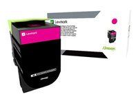 Lexmark 800X3 - Extra lång livslängd - magenta - original - tonerkassett LCCP - för Lexmark CX510de, CX510de SPR Columbia, CX510dhe, CX510dthe 80C0X30