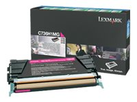 Lexmark - Lång livslängd - magenta - original - tonerkassett LRP - för Lexmark CS736dn, CS748de 24B5805
