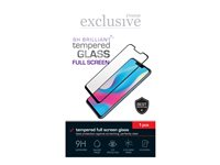 Insmat Exclusive - Skärmskydd för mobiltelefon - helskärm, 9H Brilliant - 2.5D - glas - ramfärg svart - för Samsung Galaxy A33 5G 861-1353