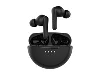 Belkin SoundForm Rhythm - True wireless-hörlurar med mikrofon - inuti örat - Bluetooth - svart AUC012BTBK