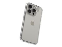 Zagg Crystal Palace - Baksidesskydd för mobiltelefon - klar - för Apple iPhone 15 Pro 702312614