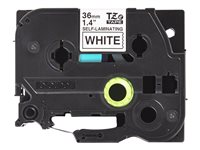 Brother TZe-SL261 - Självhäftande - svart på vitt - Rulle 3,6 cm x 8 m) 1 kassett(er) bandlaminat - för P-Touch PT-D800W, PT-P900W, PT-P950NW TZESL261