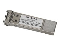 NETGEAR ProSafe AGM732F - SFP-sändar/mottagarmodul (mini-GBIC) - 1GbE - 1000Base-LX - LC enkelläge - upp till 10 km - för NETGEAR GSM7224, M4300-28G-PoE+ AGM732F