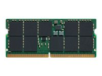 Kingston - DDR5 - modul - 32 GB - SO DIMM 262-pin - 4800 MHz / PC5-38400 - CL40 - 1.1 V - ej buffrad - ECC KTL-TN548T-32G
