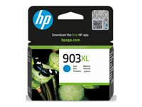 HP 903XL - 8.5 ml - Lång livslängd - cyan - original - Officejet - bläckpatron - för Officejet 6950 T6M03AE#LS3