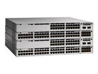 Cisco Catalyst 9300L - Network Advantage - switch - L3 - Administrerad - 48 x 10/100/1000 (PoE+) + 4 x 10 Gigabit SFP+ (upplänk) - rackmonterbar - PoE+ (505 W) C9300L-48P-4X-A