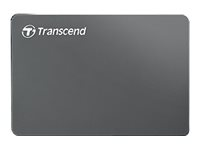 Transcend StoreJet 25C3 - Hårddisk - 1 TB - extern (portabel) - 2.5" - USB 3.0 - järngrå TS1TSJ25C3N