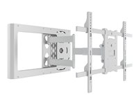 Multibrackets M Hospitality Flexarm with STB Enclosure - Fäste - för LCD-display - vit - skärmstorlek: 37"-70" - väggmonterbar 7350105210204