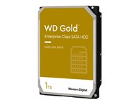 WD Gold Datacenter Hard Drive WD1005FBYZ - Hårddisk - 1 TB - inbyggd - 3.5" - SATA 6Gb/s - 7200 rpm - buffert: 128 MB WD1005FBYZ