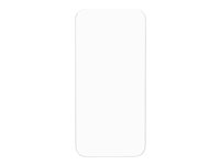 OtterBox - Skärmskydd för mobiltelefon - for screen machine - glas - klar - för Apple iPhone 15 Plus 77-93928