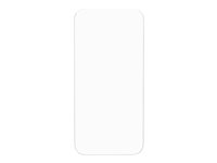 OtterBox - Skärmskydd för mobiltelefon - för skärmmaskin - glas - klar - för Apple iPhone 15 Plus 77-93928