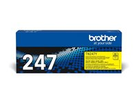 Brother TN247Y - Gul - original - tonerkassett - för Brother DCP-L3510, L3517, L3550, HL-L3270, L3290, MFC-L3710, L3730, L3750, L3770 TN247Y