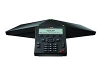 Poly Trio 8300 - VoIP-konferenstelefon - med Bluetooth interface - 3-riktad samtalsförmåg - SIP, SRTP, SDP - 3 linjer - svart - offentliga sektorn GSA - TAA-kompatibel 849A2AA#AC3