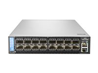 HPE SN2100M 100GbE 16QSFP28 Switch - M-Series - switch - halv bredd - L3 - Administrerad - 16 x 40/100 Gigabit Ethernet QSFP28 - bakre till främre luftflödet - rackmonterbar S2T76A