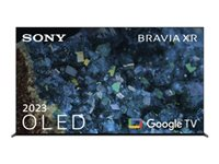 Sony Bravia Professional Displays FWD-83A80L - 83" Diagonal klass (82.5" visbar) - A80L Series OLED-TV - digital skyltning - Smart TV - Google TV - 4K UHD (2160p) 3840 x 2160 - HDR - blinkande ram - titansvart FWD-83A80L