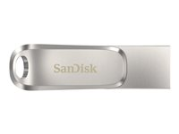 SanDisk Ultra Dual Drive Luxe - USB flash-enhet - 64 GB - USB 3.1 Gen 1 / USB-C SDDDC4-064G-G46