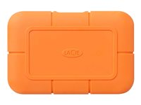 LaCie Rugged SSD STHR1000800 - SSD - krypterat - 1 TB - extern (portabel) - USB 3.1 Gen 2 / Thunderbolt 3 (USB-C kontakt) - Self-Encrypting Drive (SED) STHR1000800