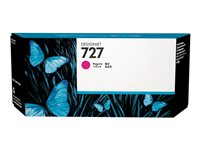 HP 727 - 300 ml - hög kapacitet - magenta - original - DesignJet - bläckpatron - för DesignJet T1500, T1530, T2500, T2530, T920, T930 F9J77A