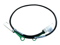 HPE X240 Direct Attach Copper Cable - 100GBase direktkopplingskabel - QSFP28 (hane) till QSFP28 (hane) - 1 m - för Apollo 4200, 4200 Gen10; FlexFabric 12900E 36, 12XXX, 5930 2QSFP+, 5930 32, 5930 4-slot JL271A