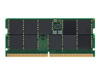 Kingston - DDR5 - modul - 16 GB - SO DIMM 262-pin - 4800 MHz - CL40 - 1.1 V - ej buffrad - ECC KTD-PN548T-16G