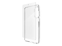 Zagg - Luxe & Glass 360 Bundle - baksidesskydd för mobiltelefon - grafen - klar - med skärmskyddare - för Samsung Galaxy S25 Edge 700518617