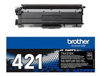 Brother TN-421BK - Svart - original - tonerkassett TN421BK