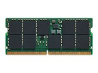 Kingston - DDR5 - modul - 32 GB - SO DIMM 262-pin - 4800 MHz / PC5-38400 - CL40 - 1.1 V - ej buffrad - ECC KTD-PN548T-32G