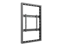 Multibrackets M Pro Series - Hölje - för LCD-display - medium - stål - svart - skärmstorlek: 50" - väggmonterbar 7350105211409