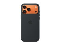 Apple - Skydd för mobiltelefon - MagSafe-kompatibilitet - silikon - svart - för iPhone 17 Pro Max MGFR4ZM/A