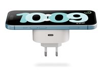 ZENS - Trådlöst laddningsstativ/nätadapter - 18 Watt (24 pin USB-C) - vit ZESC18W/00