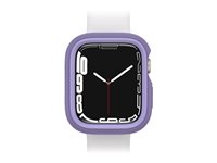 OtterBox EXO EDGE - Stötsskydd för smartwatch - polykarbonat, TPE - reset purple - för Apple Watch (45 mm) 77-87553