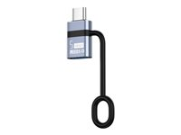 Insmat - USB-adapter - USB typ A (hona) till 24 pin USB-C (hane) - USB 3.1 Gen 1 - formpressad 133-1025