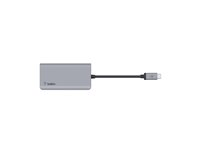 Belkin CONNECT 4-in-1 - Hubbadapter för flera portar - USB-C - HDMI AVC006BTSGY