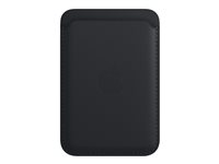 Apple Wallet with MagSafe - Plånbok för mobiltelefon/kreditkort - läder - midnatt - för iPhone 13, 13 mini, 13 Pro, 13 Pro Max MM0Y3ZM/A