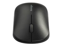 Kensington SureTrack Dual Wireless Mouse - Mus - optisk - 4 knappar - trådlös - 2.4 GHz, Bluetooth 3.0, Bluetooth 5.0 LE - trådlös USB-mottagare - svart K75298WW