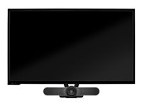 Logitech TV MOUNT XL - Kamerafäste - monterbar på monitorn - för P/N: 960-001102, 991-000411 939-001656