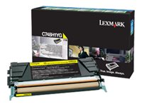 Lexmark - Lång livslängd - gul - original - tonerkassett LRP - för Lexmark CS748de 24B5581