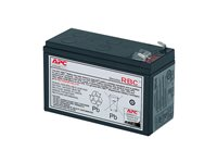 APC Replacement Battery Cartridge #2 - UPS-batteri - 1 x batteri - Bly-syra - svart - för P/N: AP250, BE550-KR, BK500IACH, BP300JPNP, BP500IACH, BX600CI-IN, CP27U13AZ3-F RBC2