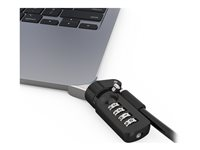 Compulocks Ledge Lock Adapter for MacBook Air 15" M2 with Combination Cable Lock - säkerhetssats för system - combination lock MBALDG05CL