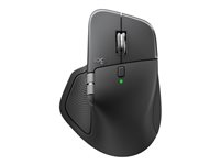 Logitech MX Master 4 for Business - Mus - 8 knappar - trådlös - Bluetooth, 2.4 GHz - Logitech Logi Bolt USB-mottagare 910-007617